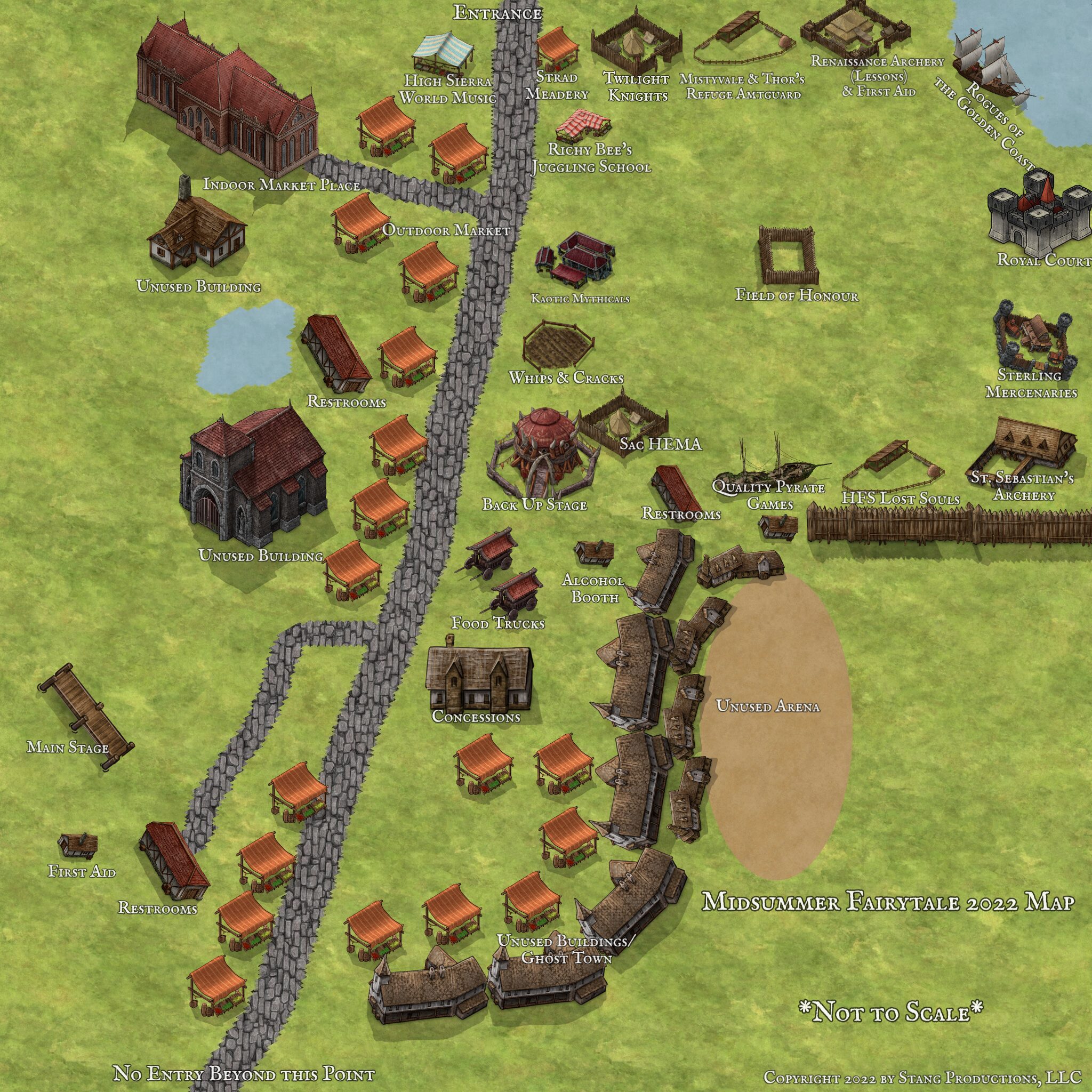 Midsummer Fairytale 2022 Map