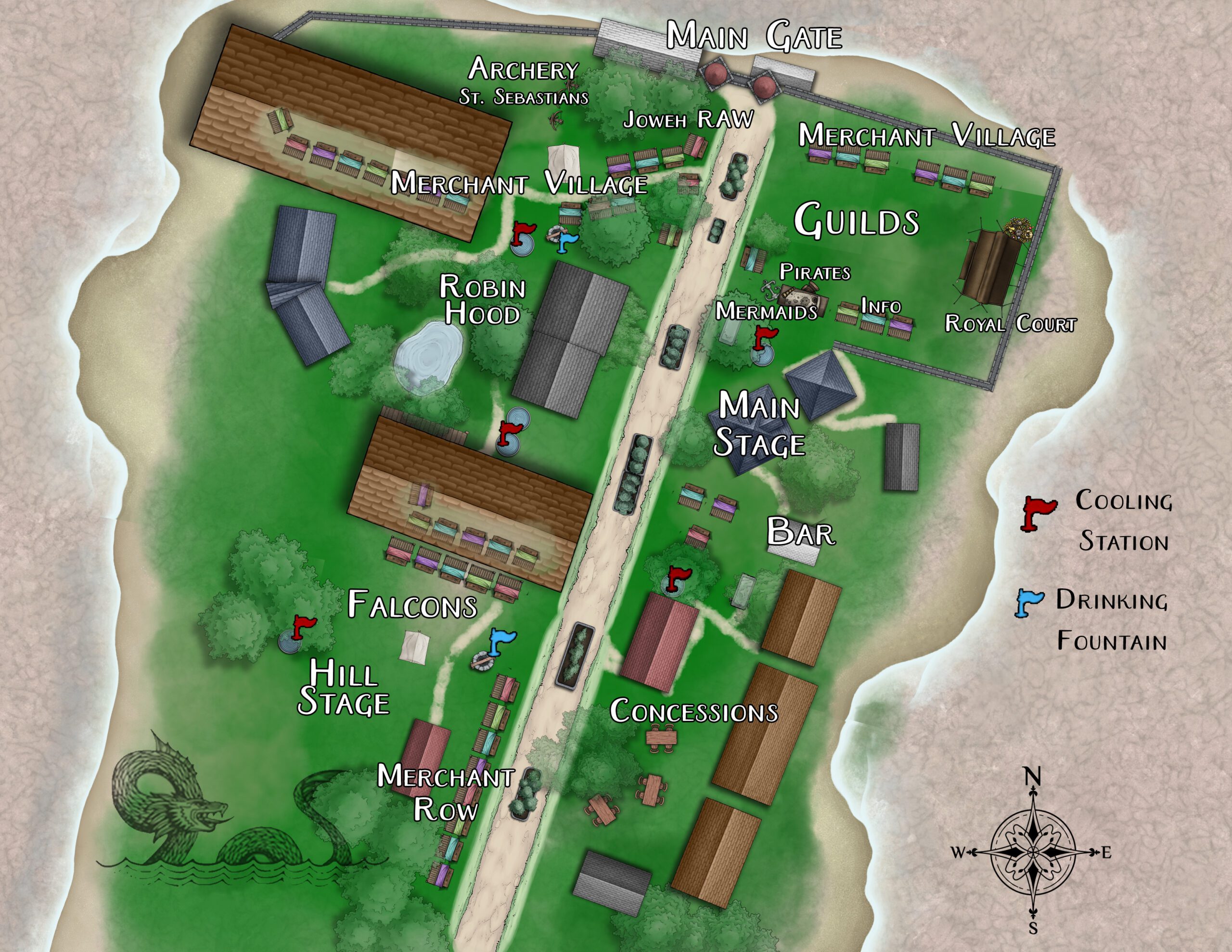 Midsummer 2024 map Midsummer 2024 map