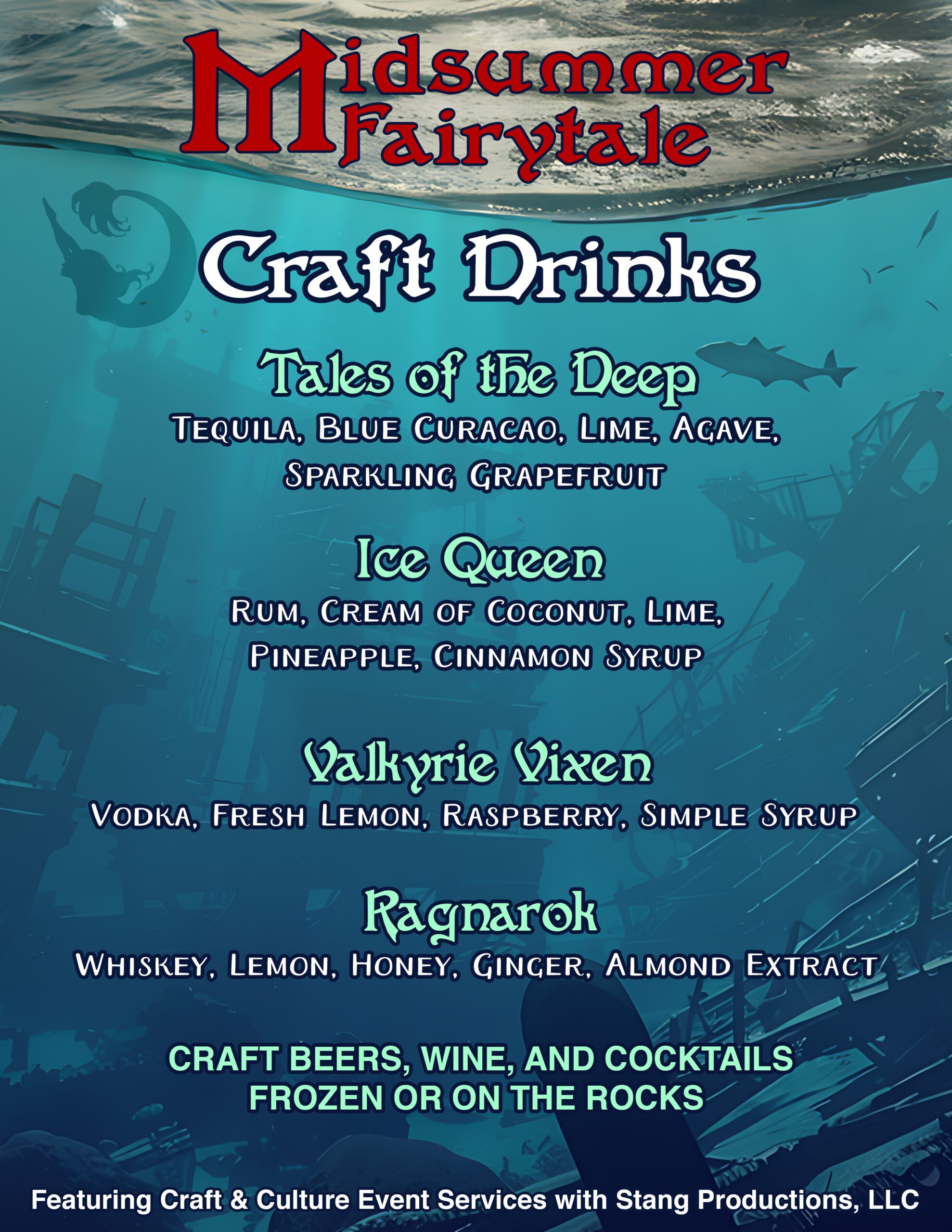 midsummer drink list midsummer drink list